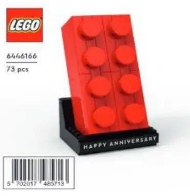 LEGO 5007594 Anniversary Red Brick