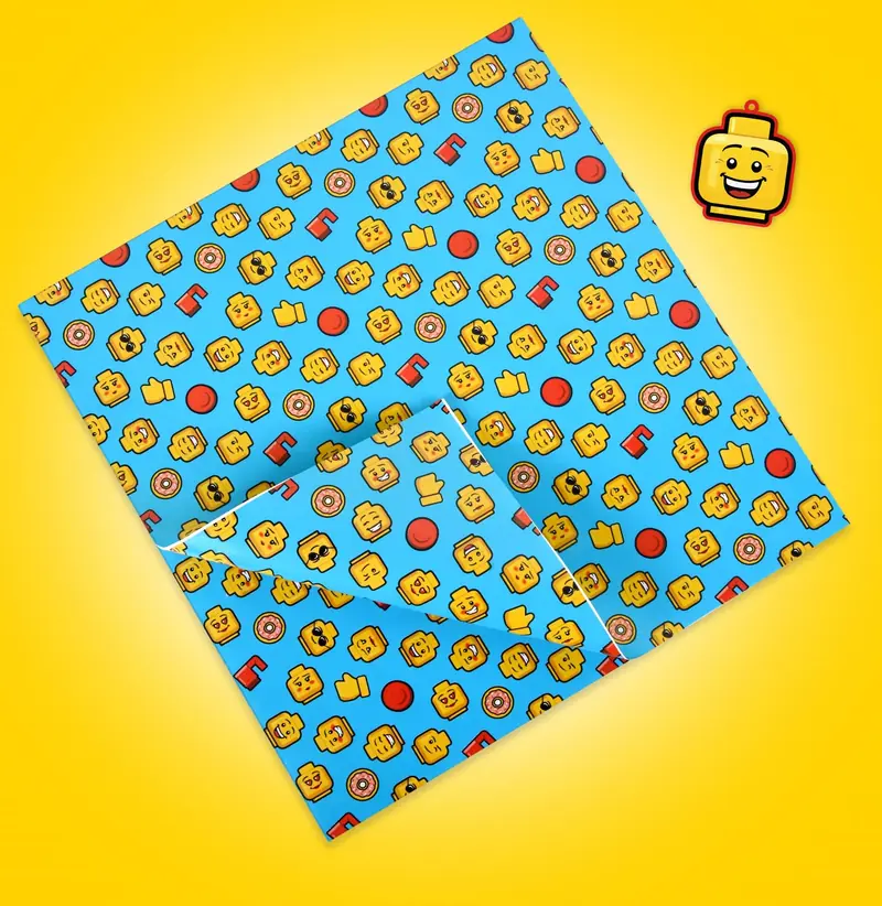 LEGO 5007724 Minifigure Head Wrapping Paper