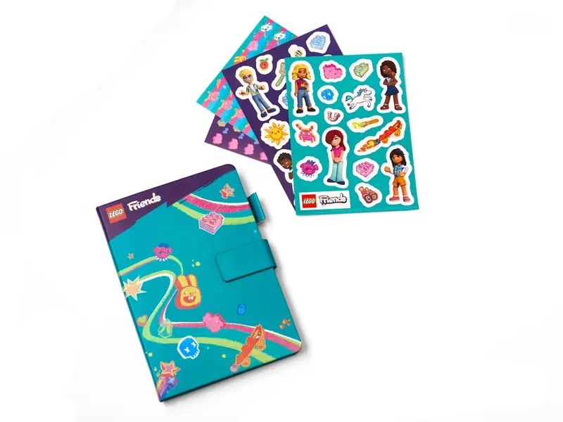LEGO 5007789 Friends Best Friends Notebook