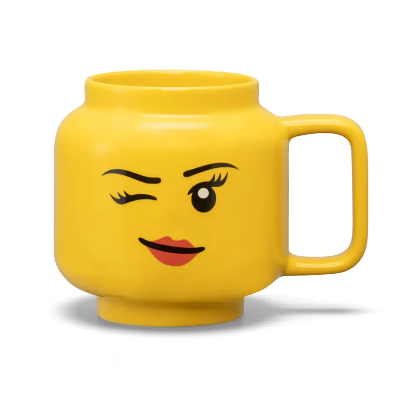 LEGO 5007876 Duży ceramiczny kubek z dziewczynką