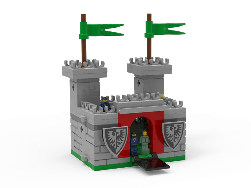 LEGO 5008074 Szary zamek