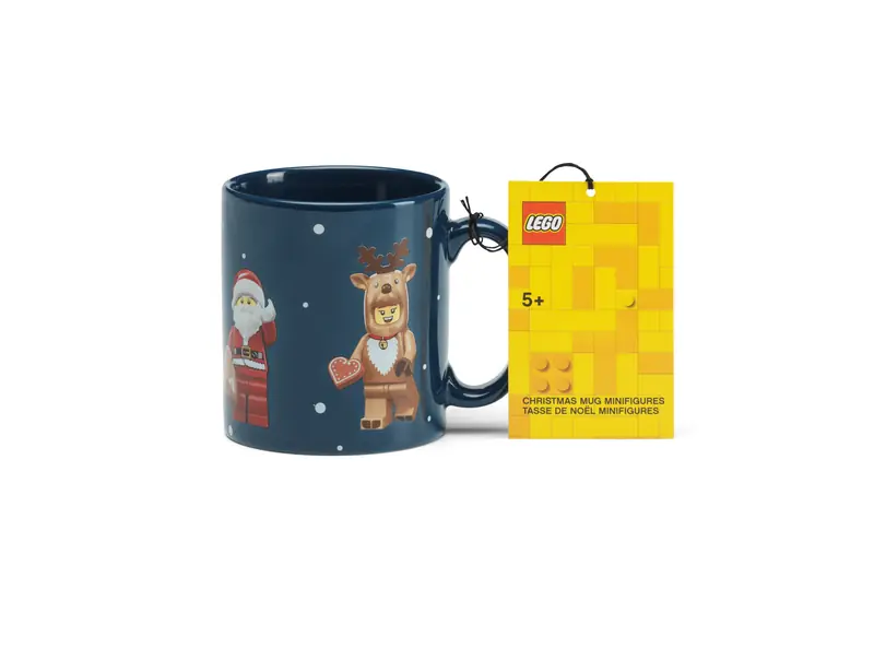 LEGO 5008078 Świąteczny kubek ceramiczny — Minifigurki