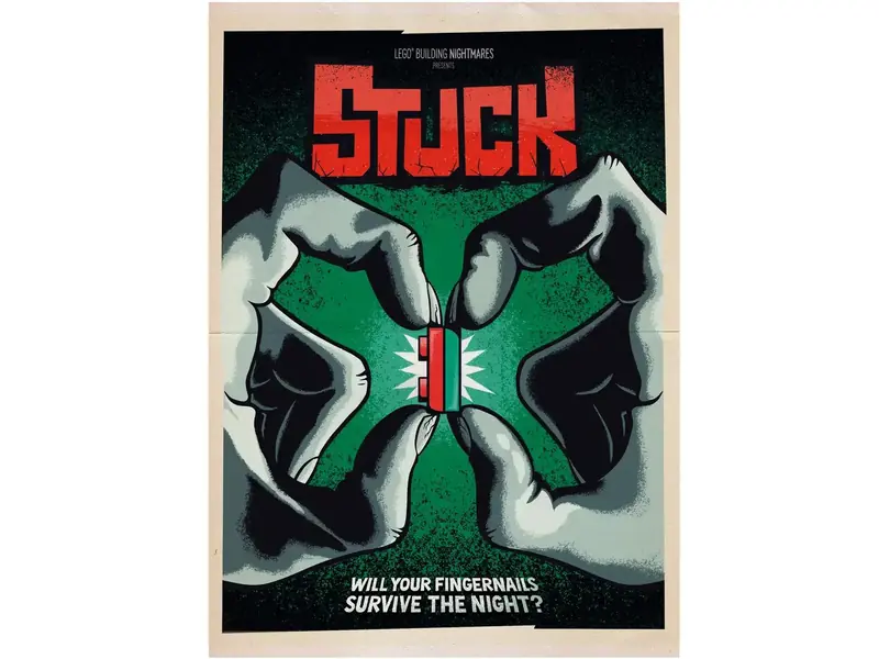 LEGO 5008242 Stuck Halloween Poster