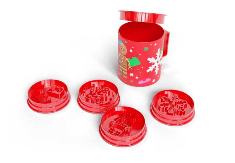 LEGO 5008259 Christmas Cookie Stamps & Mug Set