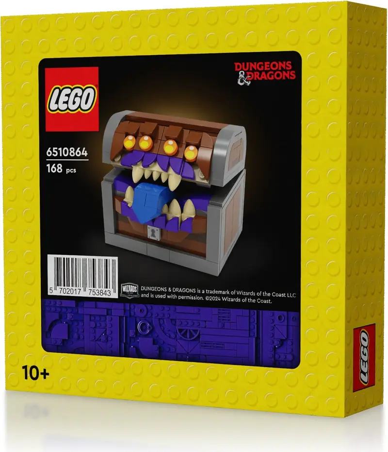 LEGO 5008325 Dungeons & Dragons Pudełko na kości w formie mimika zdjęcie 2