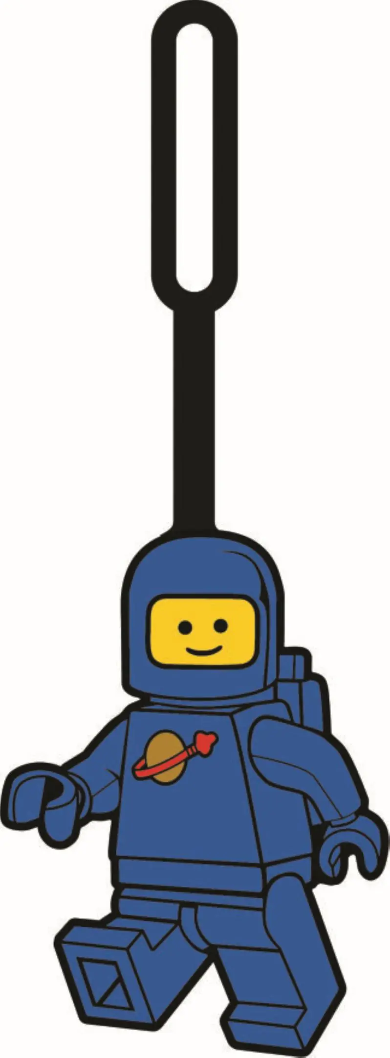 LEGO 5008987 Spaceman Bag Tag Blue
