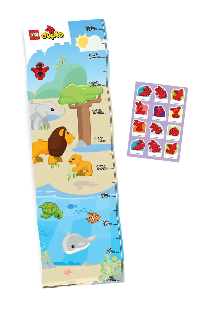 LEGO 5009014 Duplo Height Chart