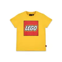 LEGO 5009094 Dziecięca koszulka z krótkim rękawem i logo — żółta