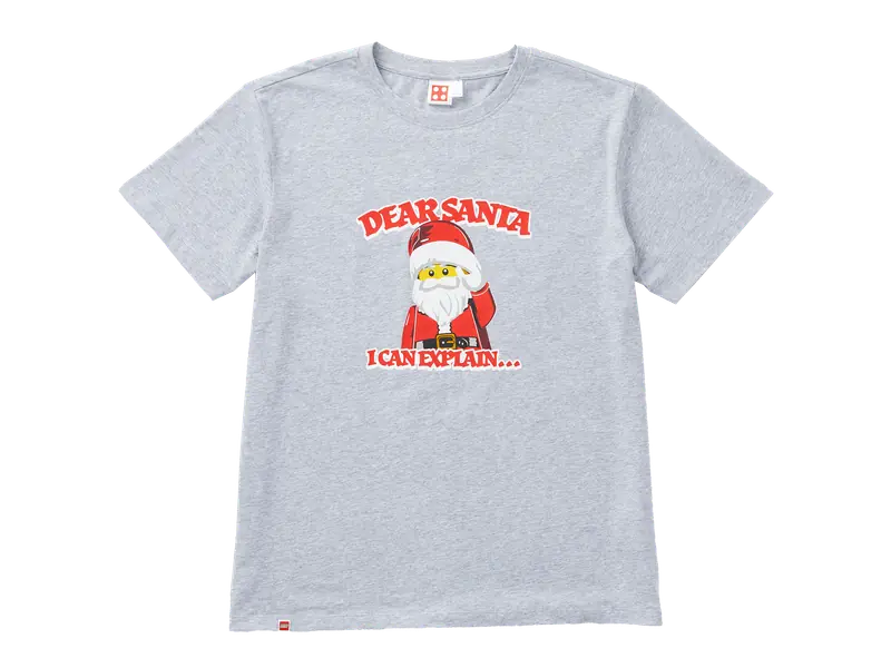 LEGO 5009126 Adults' Short Sleeve Dear Santa T-Shirt
