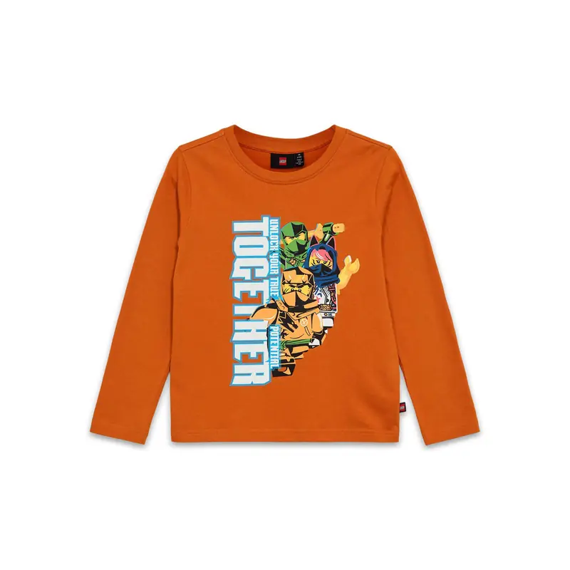 LEGO 5009134 Ninjago Long-Sleeve T-Shirt – Dark Orange