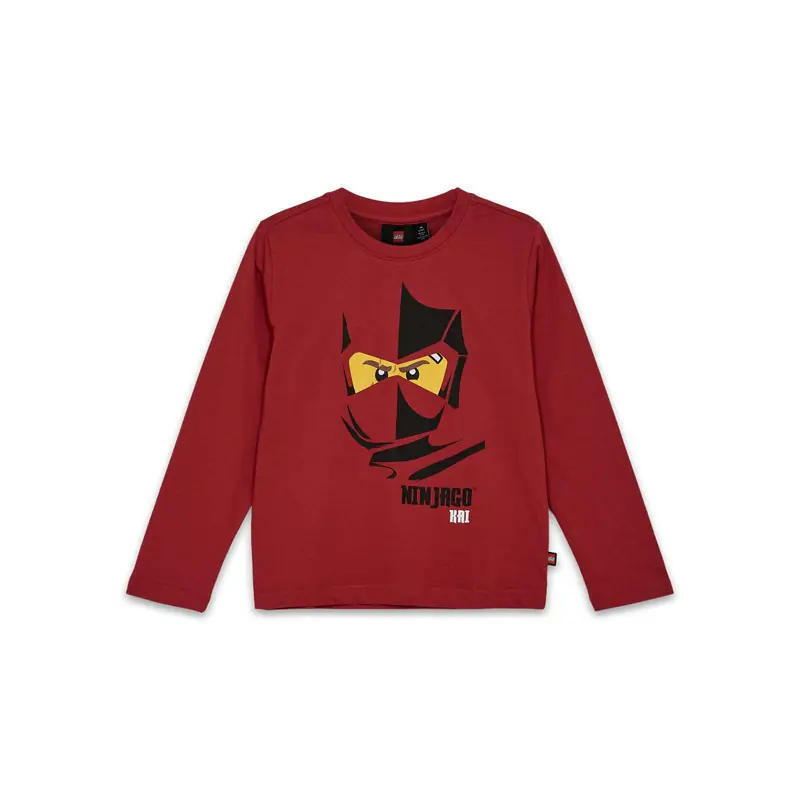 LEGO 5009135 Ninjago Long-Sleeve T-Shirt – Dark Red