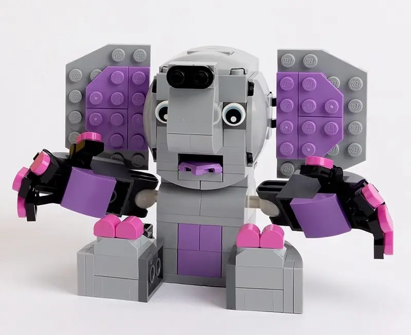 LEGO 5009206 Uchwyt na ołówki w kształcie słonia