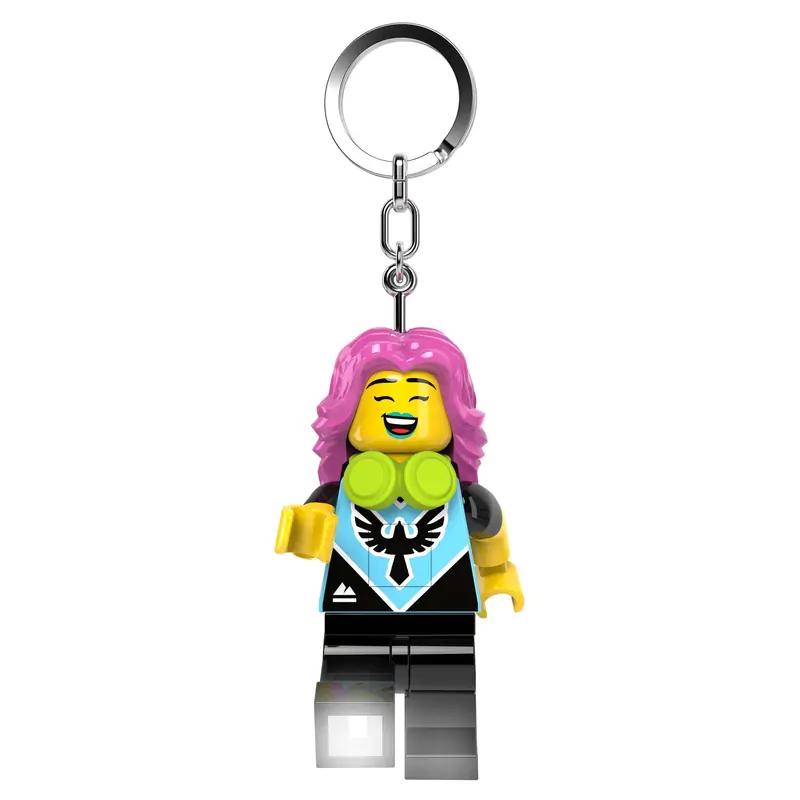 LEGO 5009413 Breloczek-latarka z e-sportowczynią
