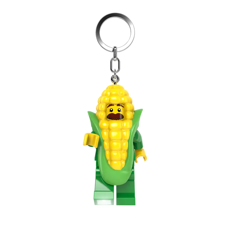 LEGO 5009485 Breloczek-latarka z człowiekiem kolbą kukurydzy