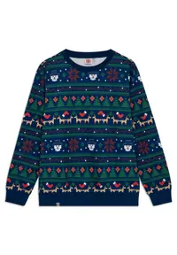 LEGO 5009960 Świąteczna bluza dla dorosłych — ciemnoniebieska