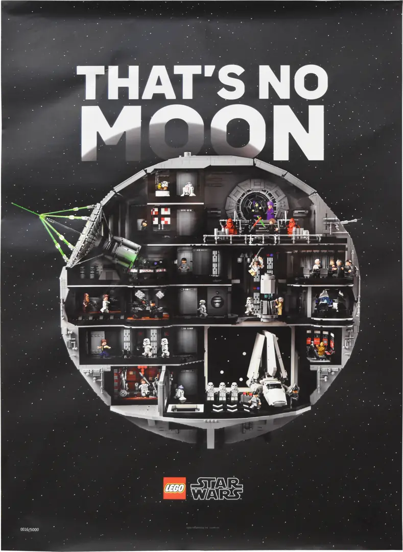 LEGO 5010030 UCS Death Star Poster