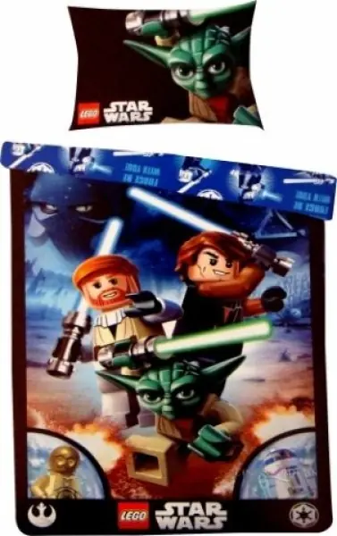 LEGO 5055285331467 Star Wars Yoda Duvet Set