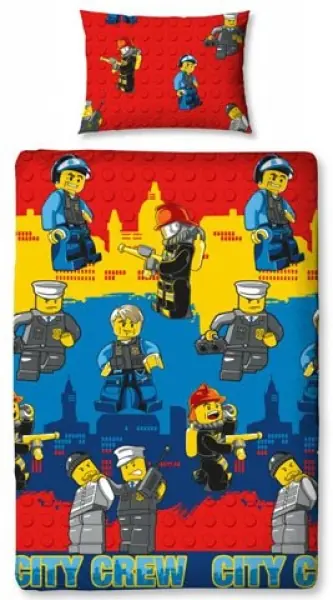 LEGO 5055285381271 City Crew Duvet Set