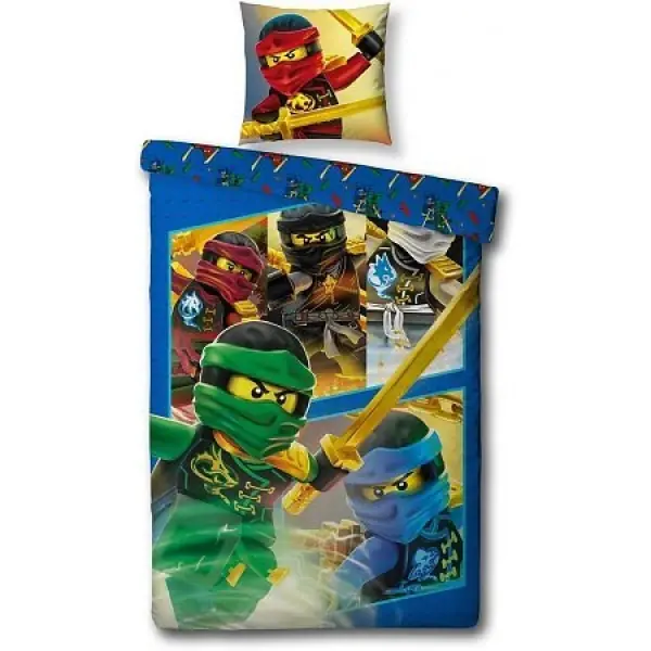 LEGO 5055285416317 Ninjago Duvet Set