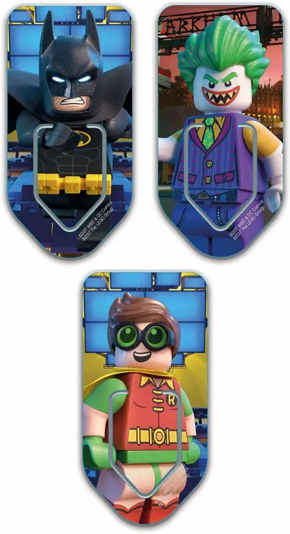 LEGO 51762 The LEGO Batman Movie 3 Book Markers