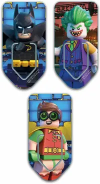LEGO 51762 The LEGO Batman Movie 3 Book Markers