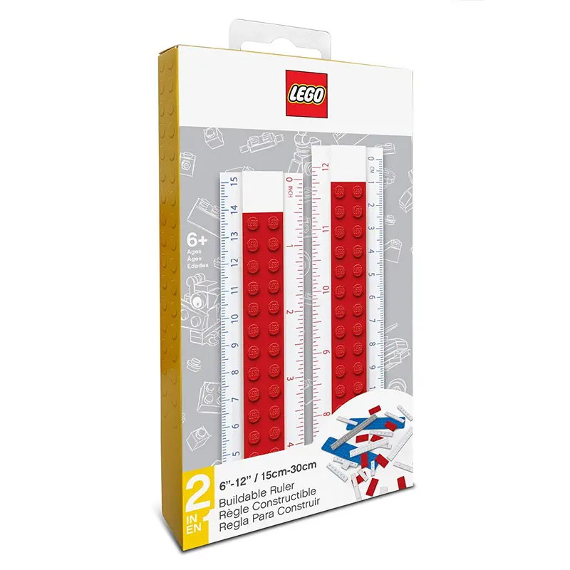 LEGO 52395 Buildable Ruler (Red)