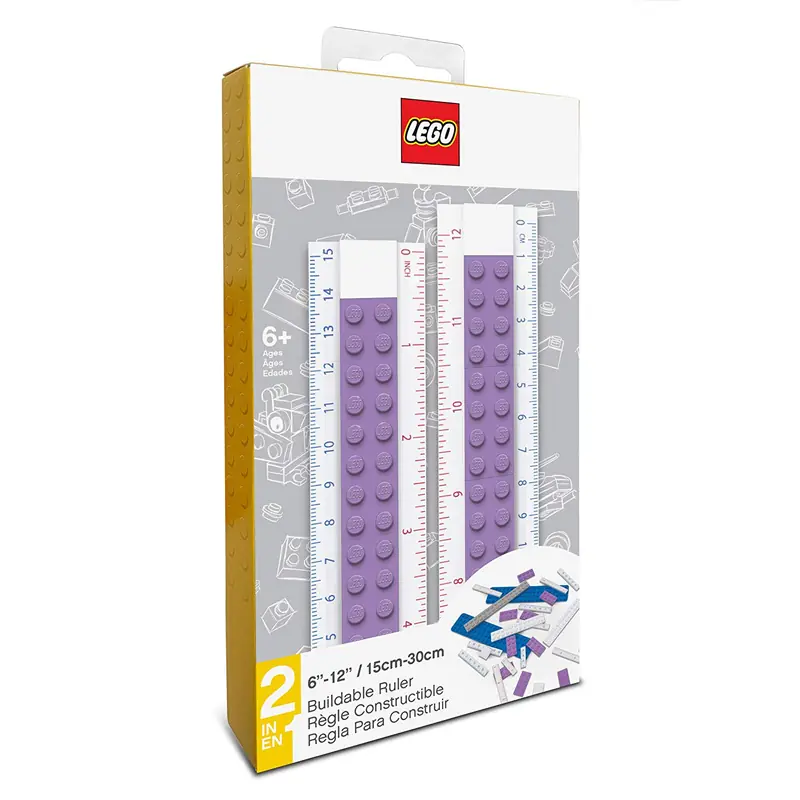 LEGO 52397 Buildable Ruler (Medium Lavender)