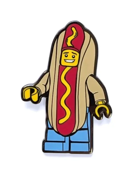 LEGO 53141 Hot Dog Man Snap Button