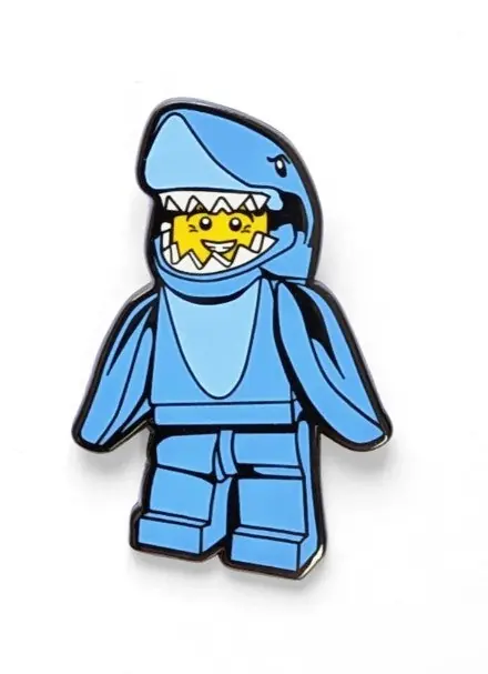 LEGO 53151 Shark Suit Guy Snap Button