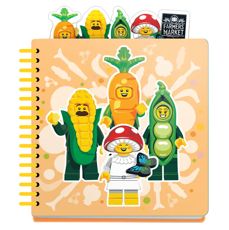 LEGO 53596 Farmers Market Tab Notebook