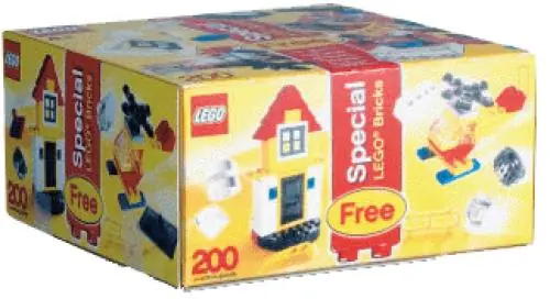 LEGO 5370b Large Make and Create Bucket with Special LEGO Bonus Bricks (Bonus box and its contents only)