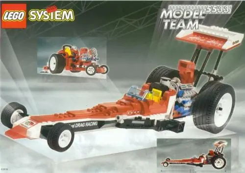 LEGO 5533 Wyścigowiec "Dragster" na superpaliwo