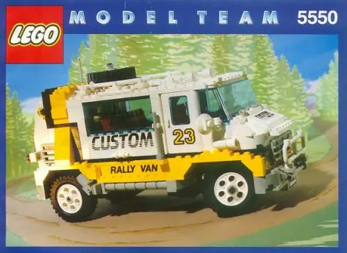 LEGO 5550 Custom Rally Van