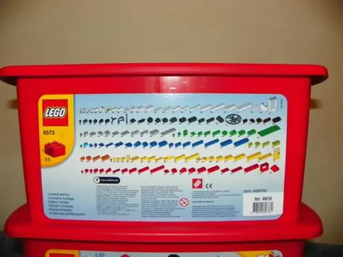 LEGO 5573 Build & Play [Red Tub]