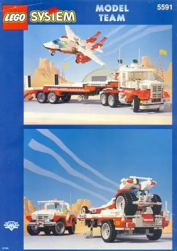 LEGO 5591 Mach II Red Bird Rig
