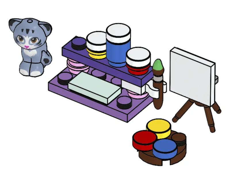 LEGO 561901 Studio Emmy i Kicia Chico