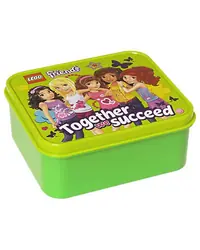 LEGO 5707672405014 Friends Together We Succeed Lunch Box - Green