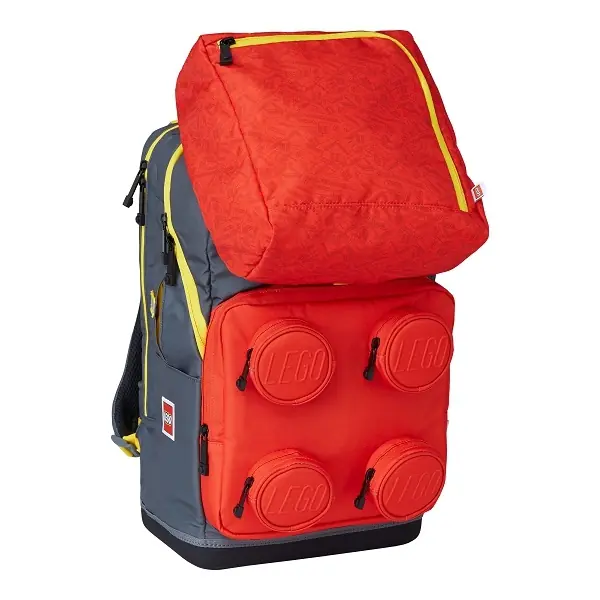 LEGO 5711013098629 Red Signature Maxi Plus Backpack with Gym Bag