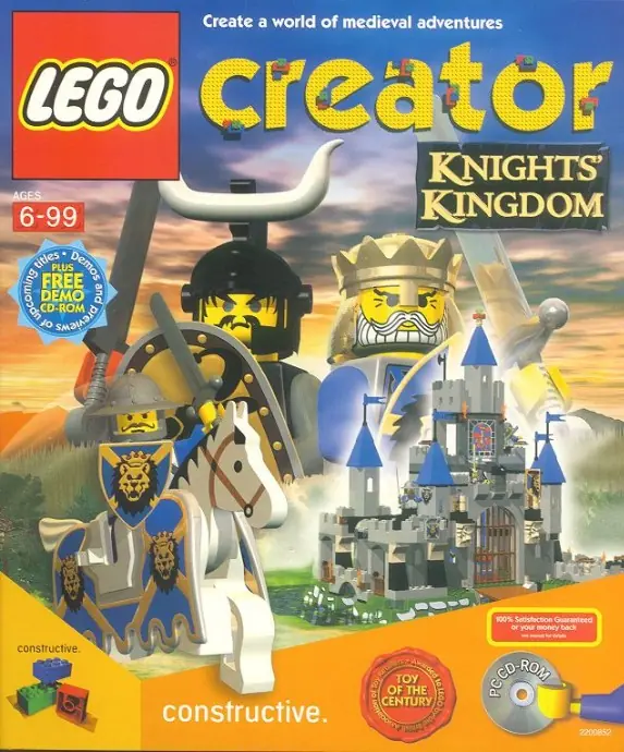 LEGO 5723 Creator: Knights' Kingdom - PC CD-ROM