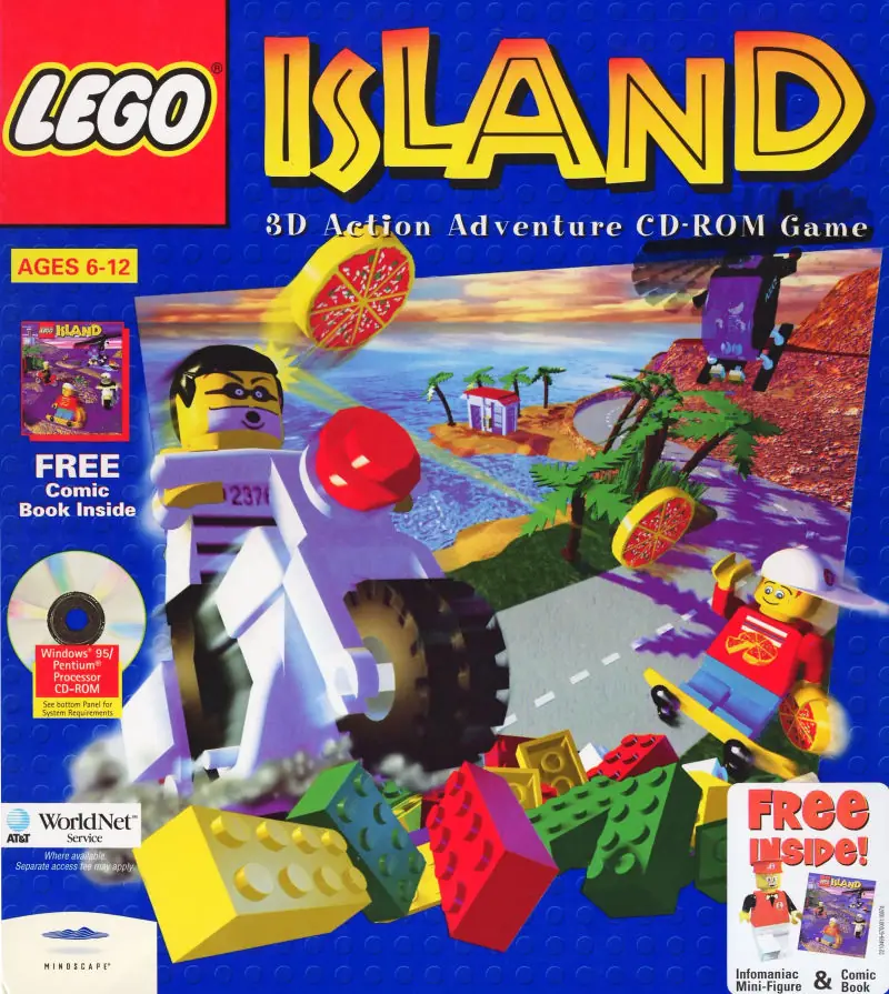 LEGO 5731 Island - PC CD-ROM
