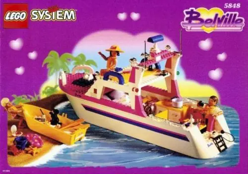 LEGO 5848 Jacht Belville