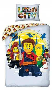 LEGO 5904209604722 City Harl Hubbs Duvet Set