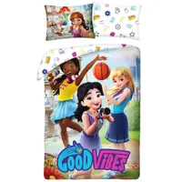LEGO 5904209604739 Friends Good Vibes Duvet Set