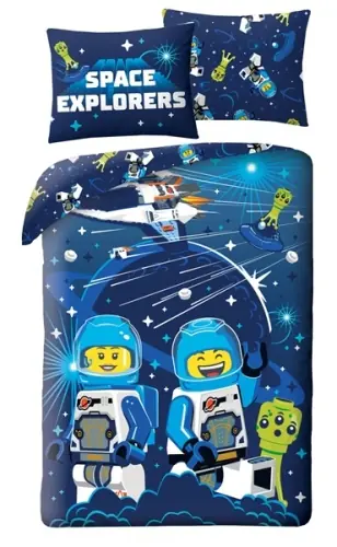 LEGO 5904209618521 City Space Duvet Set