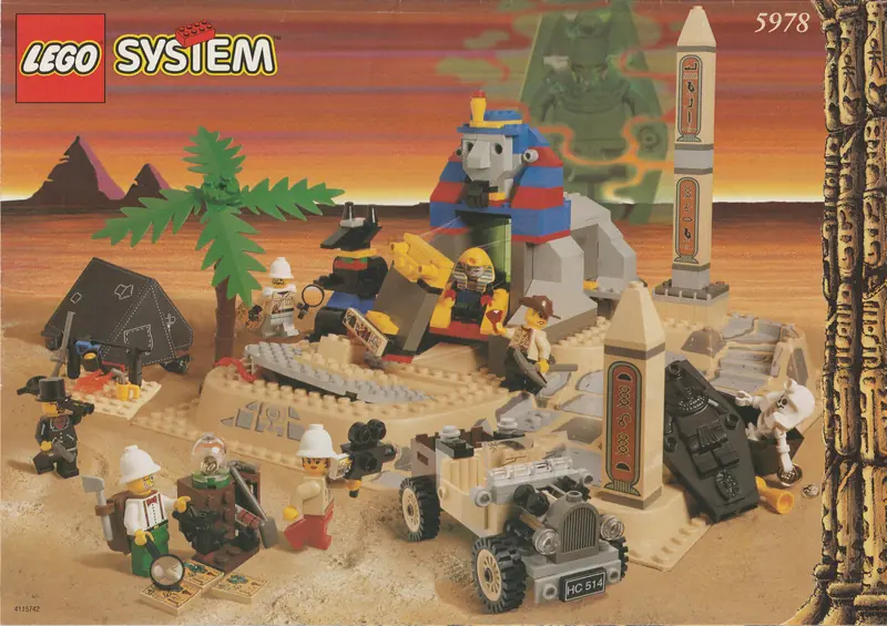 LEGO 5978 Sekret Sfinksa