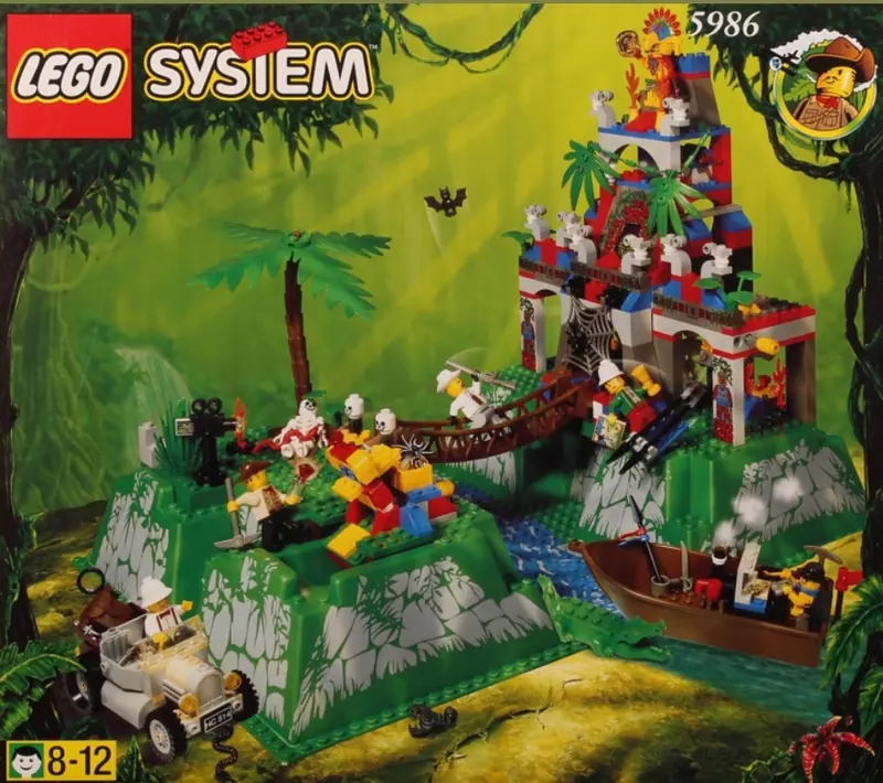 LEGO 5986 Świątynia władcy dżungli