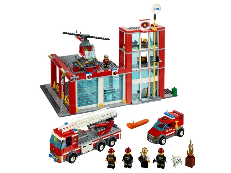 LEGO 60004 Remiza strażacka