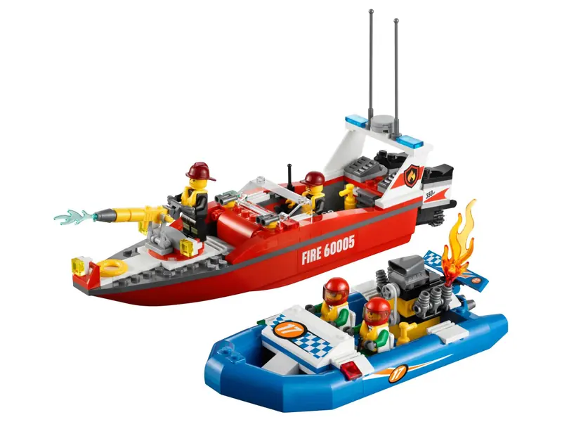 LEGO 60005 Łódź strażacka