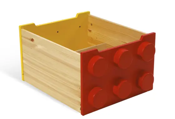 LEGO 60030 Rolling Storage Box (Red and Yellow)