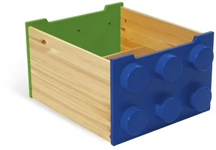 LEGO 60031 Rolling Storage Box (Blue and Green)